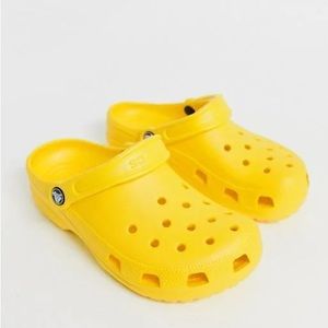 Yellow Crocs